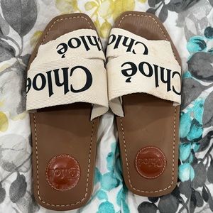 Chloe slides size 36
